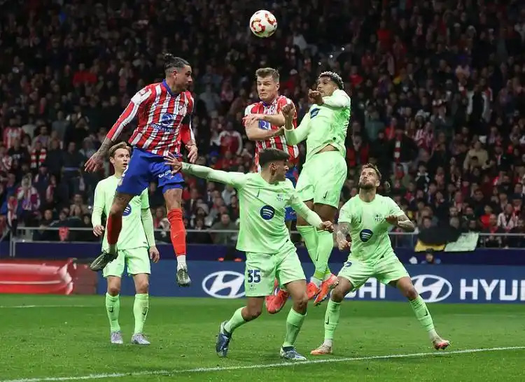 关于马德里竞技轻取丹麦，莱万统治全场的信息